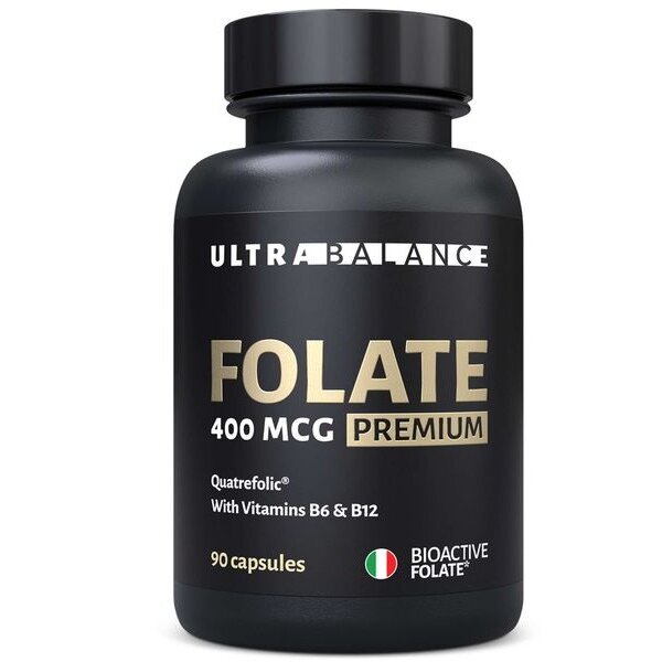 Метилфолат премиум UltraBalance капсулы 400 мкг 90 шт.