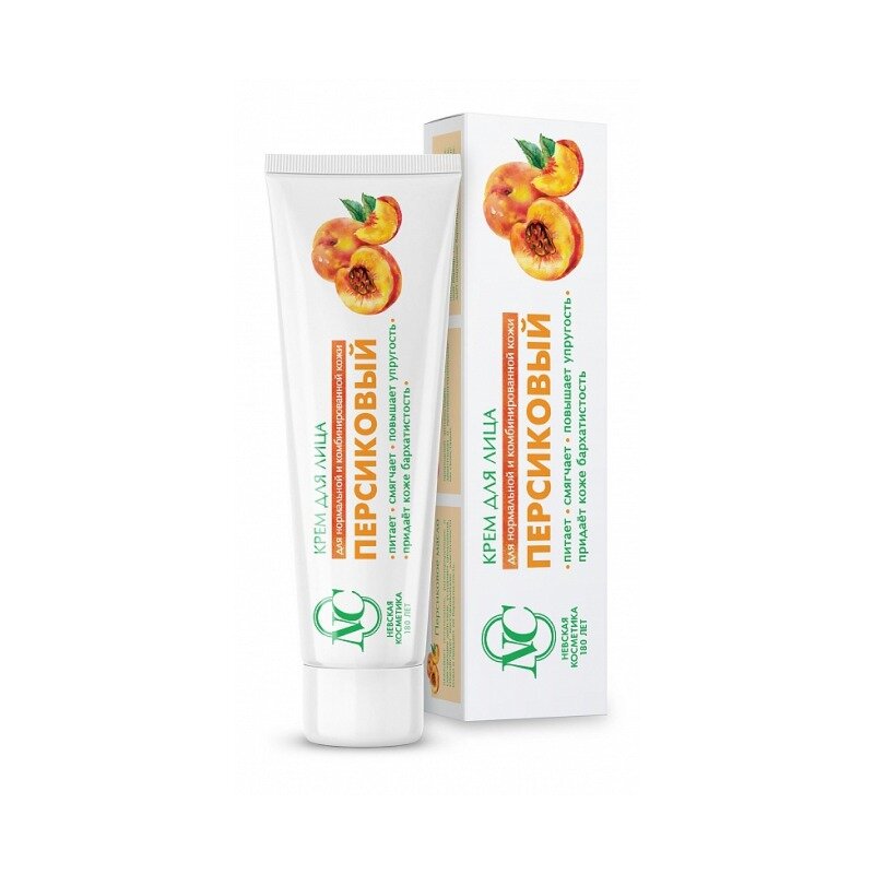 Крем для лица Невская косметика Персиковый питательный 40 мл
