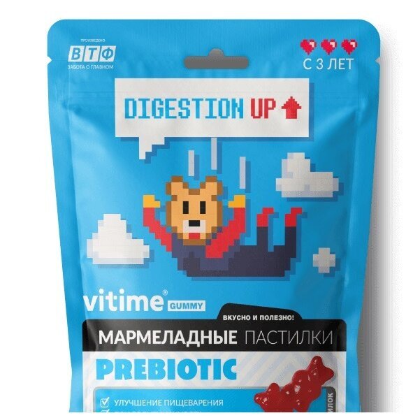 Vitime gummy Пребиотик для детей пастилки мармеладные 30 шт.