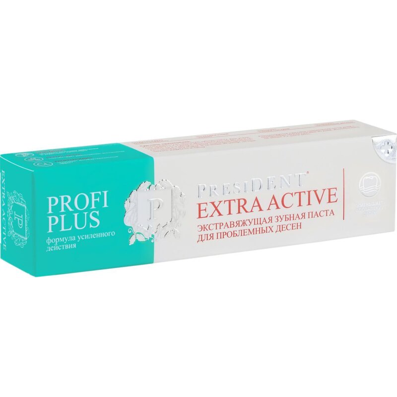 Зубная паста President Profi Plus Extra Active 30 мл