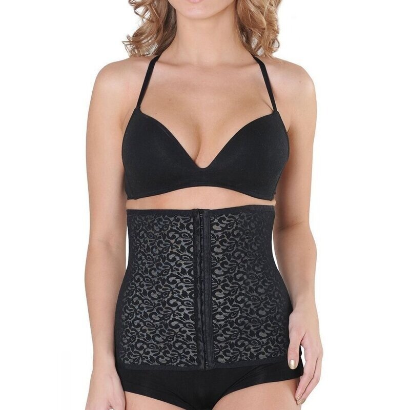 Корсет компрессионный Крейт Д-221 черно-бежевый р.5