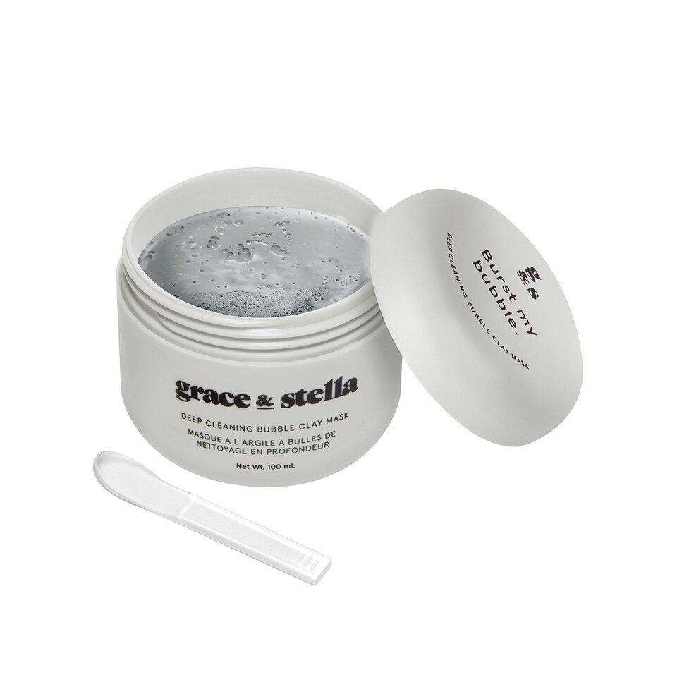 Маска для лица Grace & Stella Deep Cleaning Bubble Clay для лица 100 мл