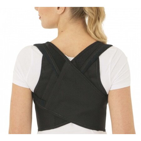 Корректор осанки (реклинатор) ортопедический Крейт Б-505 черный р.3