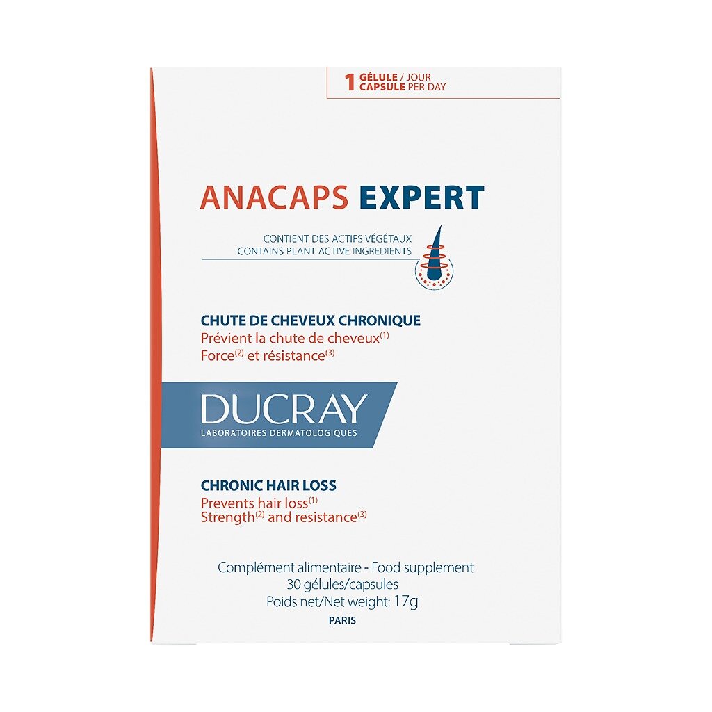 Ducray Аnacaps Expert для волос и кожи головы капсулы 30 шт.