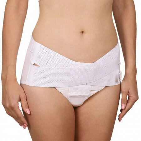 Бандаж при опущении органов малого таза Крейт арт. Б-631 размер 6 белый