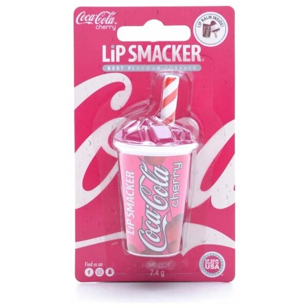 Бальзам для губ Lip Smacker с ароматом Coca-Cola Cherry 4 г