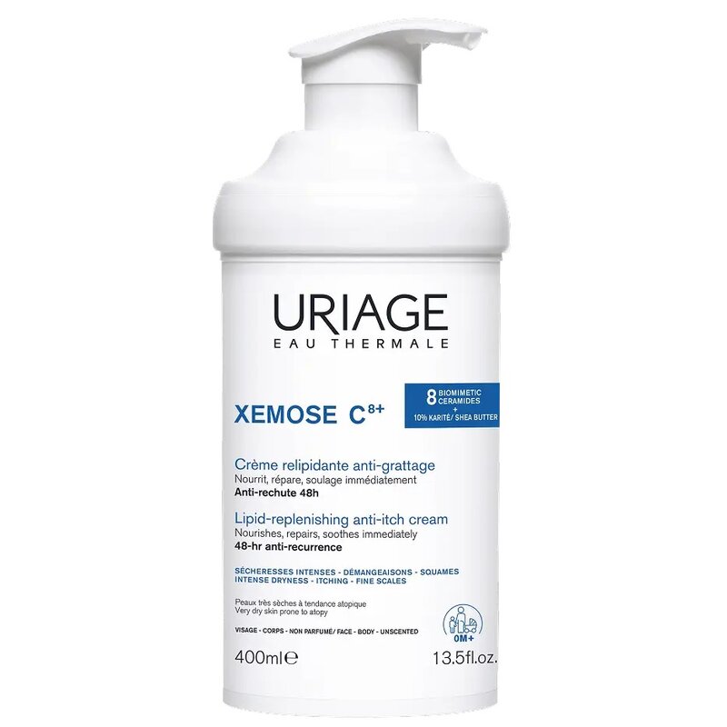 Крем липидовосстанавливающий Uriage Xemose C8+ 400 мл