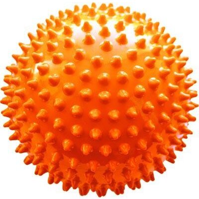 Иглбол Альпина мячик медицинский оранжевый 85 мм