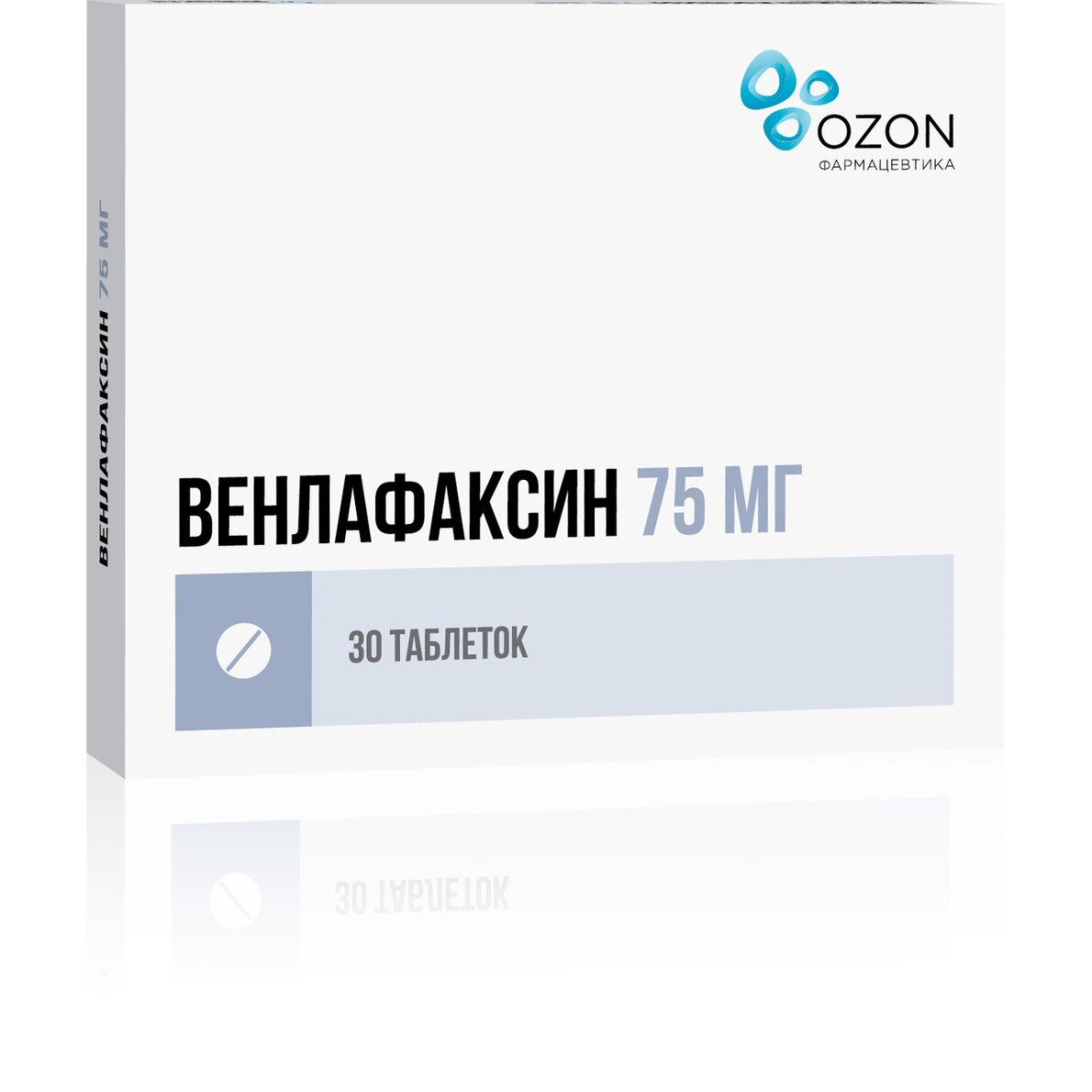 Венлафаксин таблетки 75 мг 30 шт.