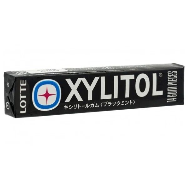 Жевательная резинка Lotte Xylitol б/сахара Черника-Мята бл.21 г