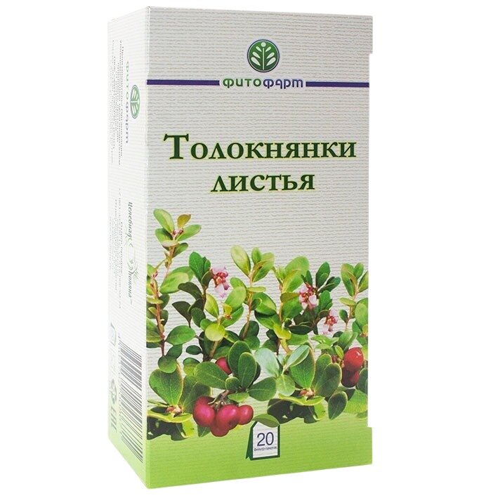 Толокнянки листья Целебная поляна фильтр-пакеты 1,5 г 20 шт.