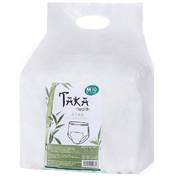 Подгузники-трусики для взрослых Taka health размер m /80-100см 10 шт.