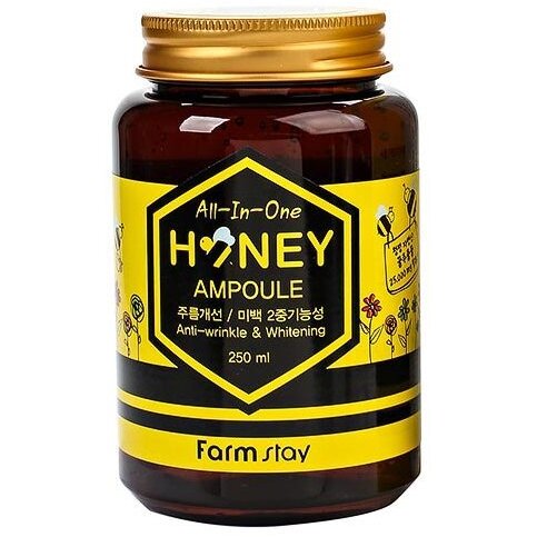 Сыворотка FarmStay All-in-one Honey Ampoule многофункциональная ампульная с медом 250 мл