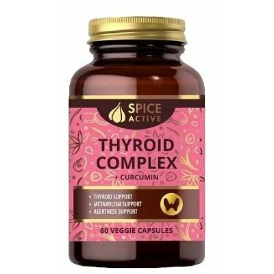 Комплекс для здоровья щитовидной железы с куркумином Spice Active капсулы 60 шт.