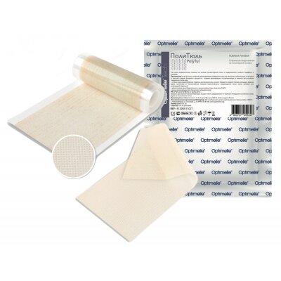 Повязка Оптимелль Теч ПолиТюль стер неадгезив полим/основа 10х20см
