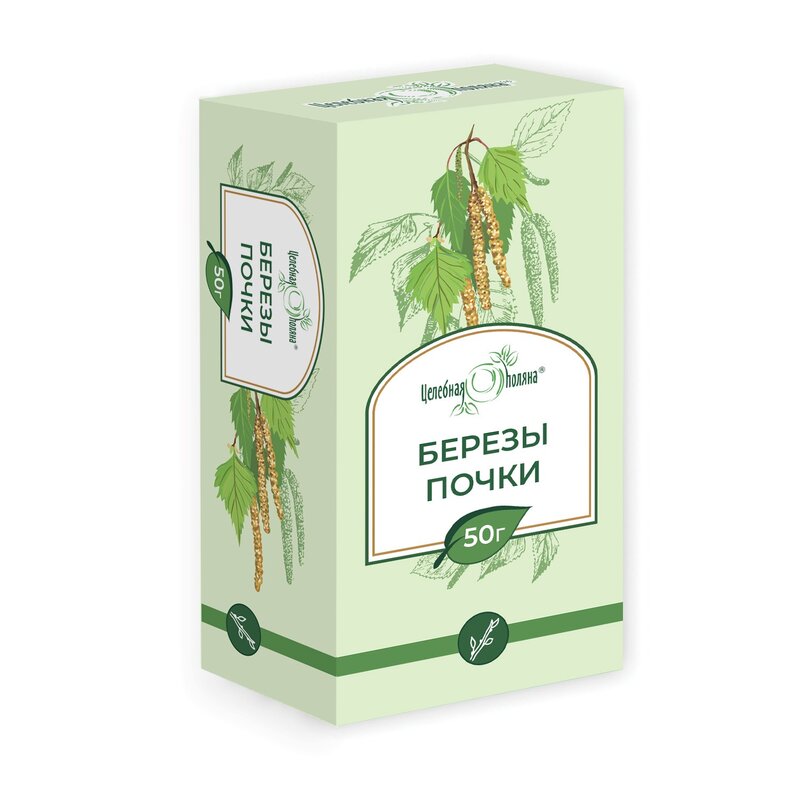 Березы почки фиточай Целебная поляна 50 г
