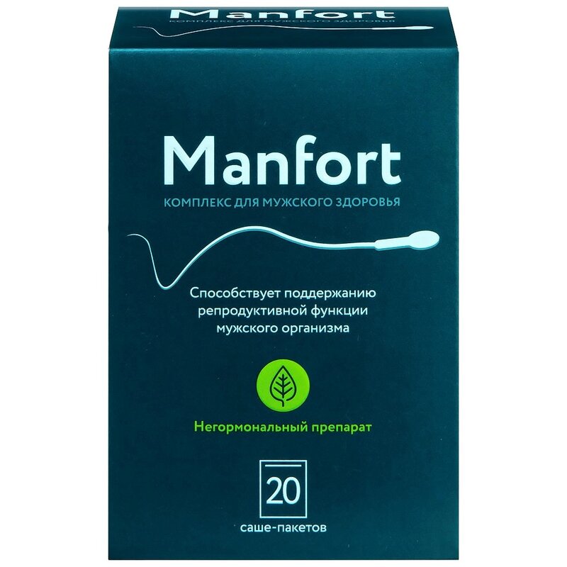 Комплекс для мужского здоровья Manfort саше 20 шт.