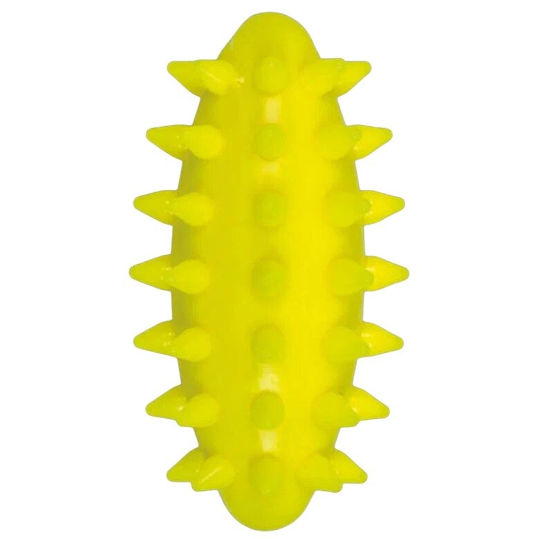 Мяч овальный Дикий Огурец 6 мес+ желтый