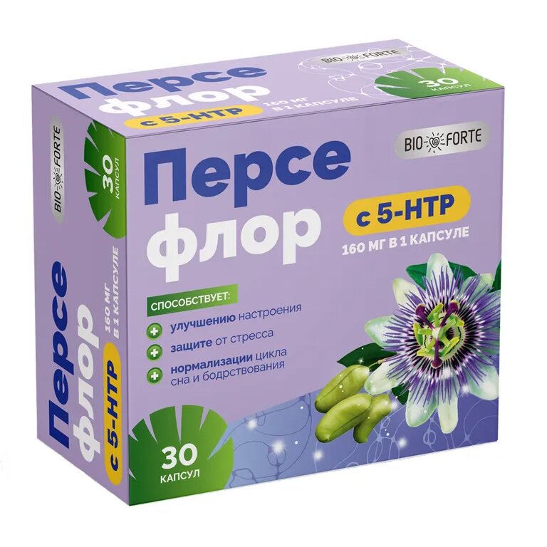 Персефлор с 5-htp Bioforte капсулы 30 шт.