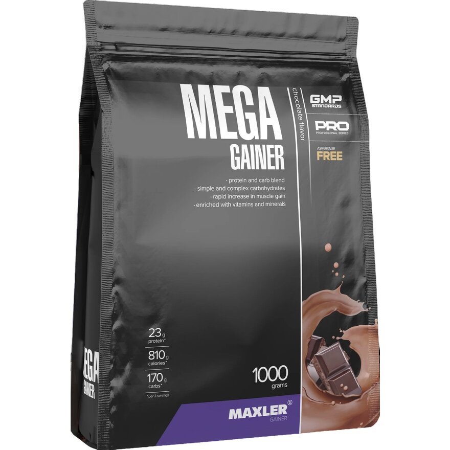 Гейнер Maxler Mega Gainer Шоколад 1 кг