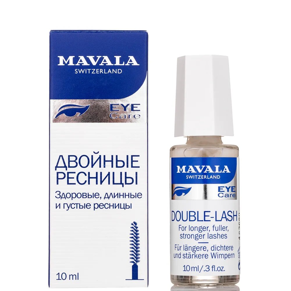 Гель для ресниц Мавала двойные ресницы питательный 10 мл