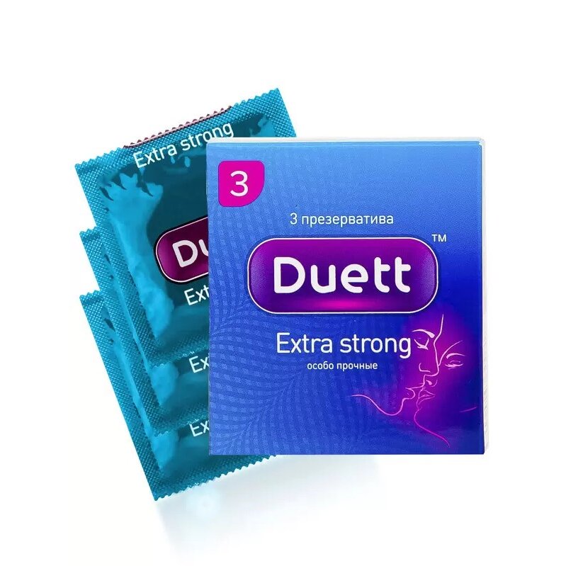 Презервативы Duett особо прочные 3 шт.