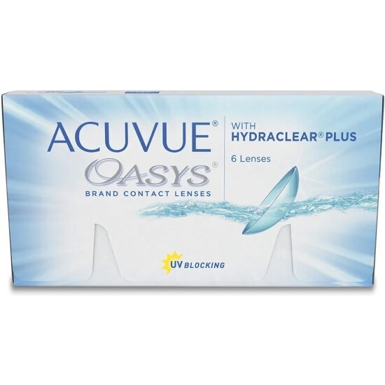 Линзы контактные Acuvue oasys (8.8/-5,00) 6шт