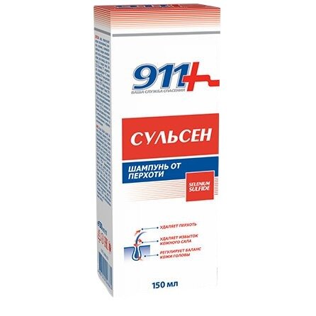 Шампунь Сульсен 911 от перхоти 150 мл