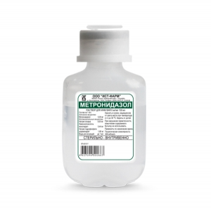 Метронидазол раствор для инфузий 0,5% 100 мл флакон 1 шт.