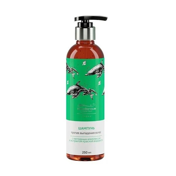 Шампунь-бустер для волос HydroBionique by Doctor Ocean Algae с экстрактом красной водоросли и пептидами 250 мл