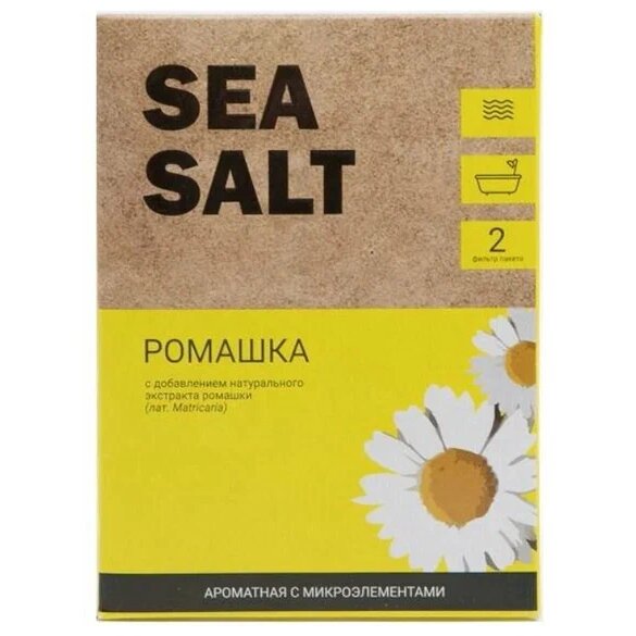 Sea salt ароматная с микроэлементами и экстрактом ромашки 500 г