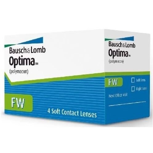 Линзы контактные мягкие Оптима ФВ бесцветные ВС 8.4 диоптрия -3,5 4 шт.