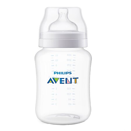 Avent бутылочка 3+ для кормления anti-colic 330мл scf816/17