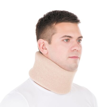 Бандаж шейный легкой фиксации взрослый Т.51.91 (ТВ-005) бежевый р.11