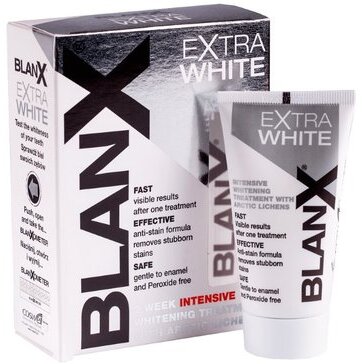 Зубная паста интенсивно отбеливающая Extra White Blanx/Бланкс 50мл