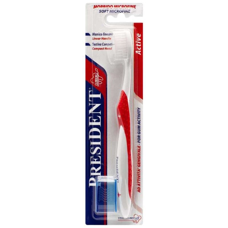 Зубная щетка President Active арт.4901 мягкая