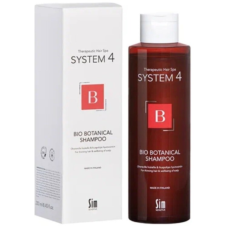Биоботанический шампунь против выпадения и для стимуляции волос 250 мл System 4 (Система 4)
