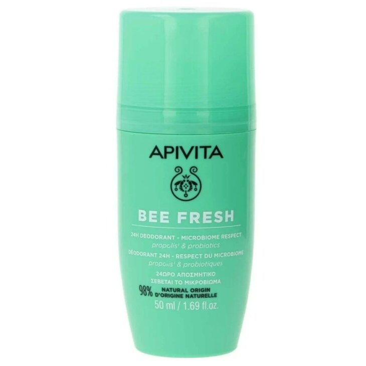Шариковый дезодорант Apivita Bee Fresh 50 мл