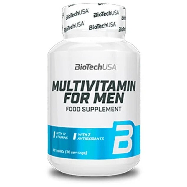 Мультивитамины для мужчин BiotechUSA таблетки 1400 мг 60 шт.
