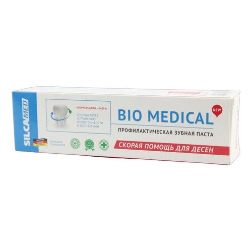 Зубная паста Silca med биокальций 130 мл