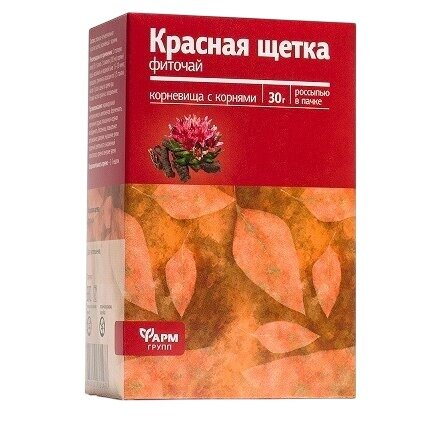 Красная щетка 30 г