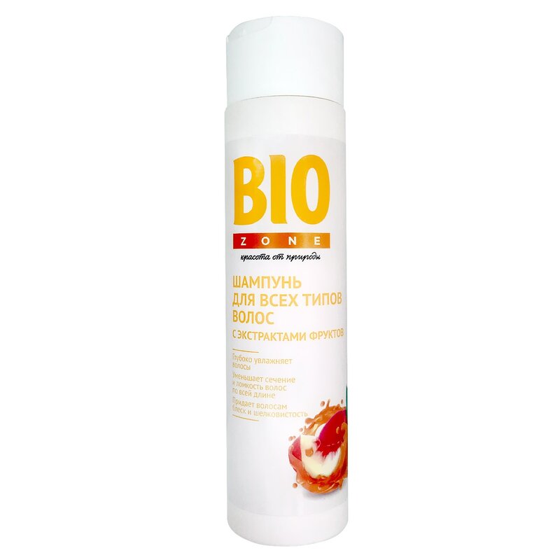 Шампунь для всех типов волос с экстрактами фруктов BioZone/Биозон 250 мл