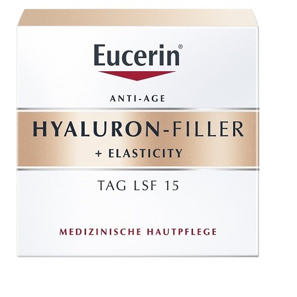 Крем для дневного ухода Eucerin Hyaluron-Filler+Elasticity SPF15+ 50 мл