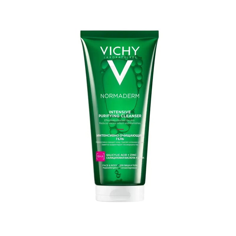 Гель для умывания Виши (Vichy) Normaderm Phytosolution глубоко очищающий 200 мл