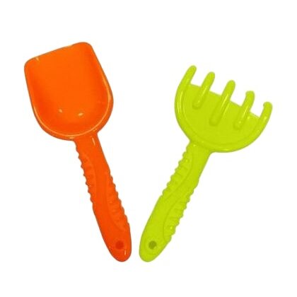 Набор для песка арт. LA1122 совочек и грабельки