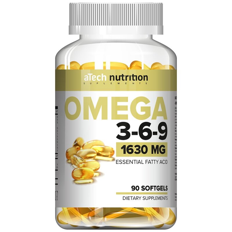 OMEGA 3-6-9 aTech nutrition капсулы 90 шт.