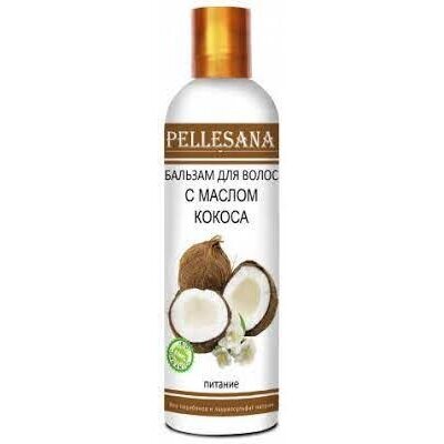 Бальзам для волос Pellesana с кокосовым маслом 250 мл