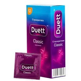 Презервативы Duett классические 12 шт.