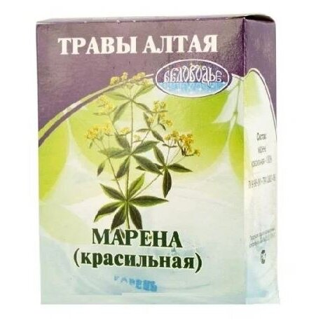 Марена красильная корни и корневища 50 г