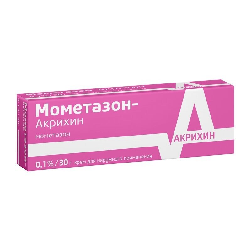 Мометазон Акрихин крем 0,1% туба 30 г